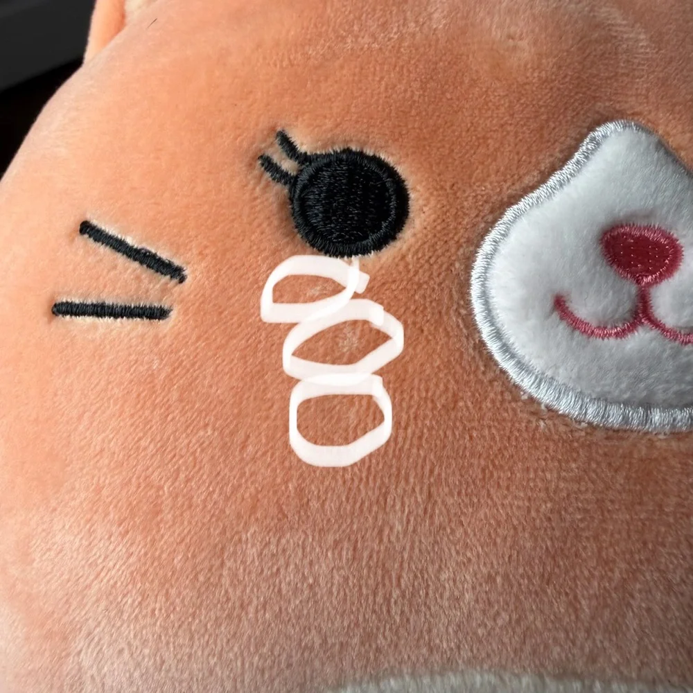 Squishmallow Gigi Orange Tabby Cat 7.5